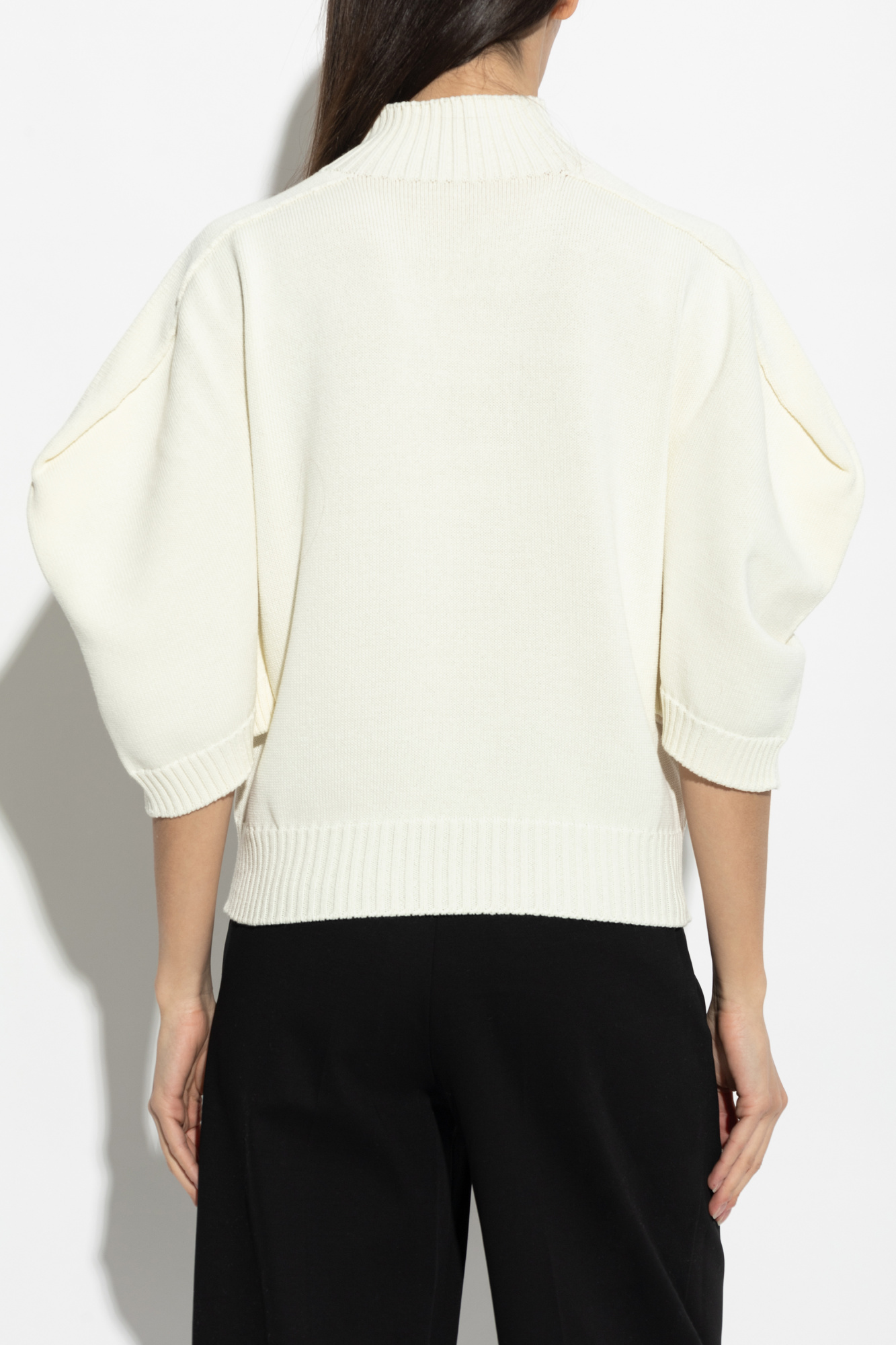 Issey Miyake Sweater with a stand-up collar | Women's | Vitkac